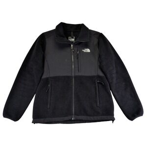 The North Face‎ Denali Fleece Jacket ANLP Retro Womens Medium Black Full Zip